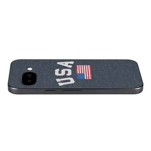 USA with American Flag Google Pixel 9a Skin